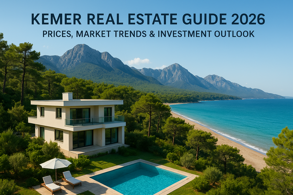 Kemer Real Estate Guide 2026 – Prices & Opportunities