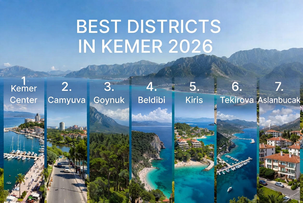 Best Districts in Kemer 2026 – Living & Real Estate Guide