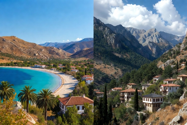 Living by the Sea vs in the Mountains: What to Choose in Turkey?