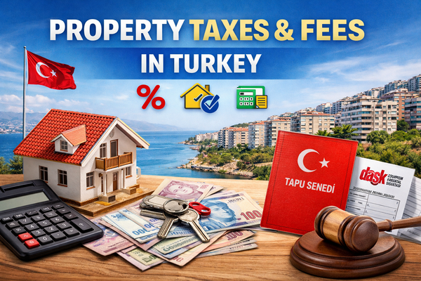 Property Taxes and Fees in Turkey: What Buyers Need to Know