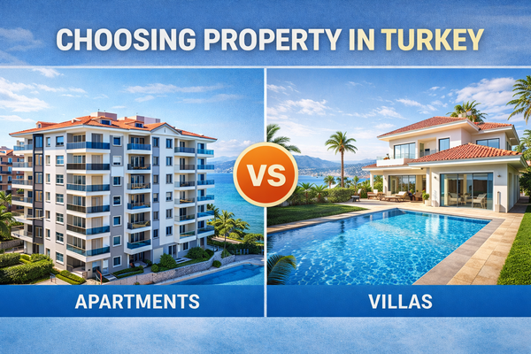 Turkey Property: Apartments vs Villas – A Complete Guide