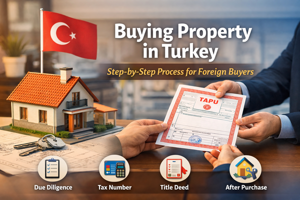 How the Property Buying Process Works in Turkey: Step-by-Step with Professional Support