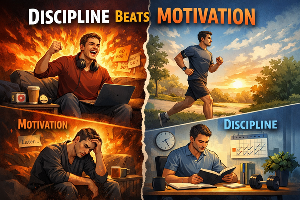 Why Discipline Beats Motivation Every Time