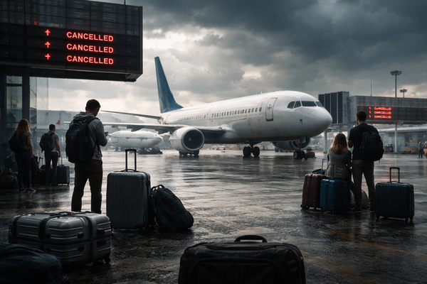 What to Do If Your Flight Is Cancelled Due to Middle East Airspace Disruptions