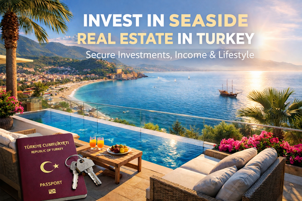 Invest in Turkey: Seaside Apartments & Lifestyle Opportunities