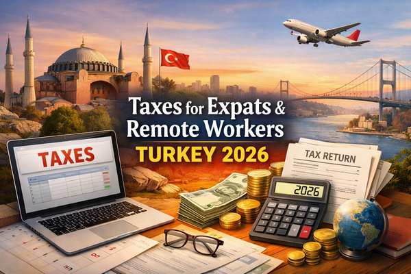 ? Taxes for Expats and Remote Workers in Turkey – 2026 Guide