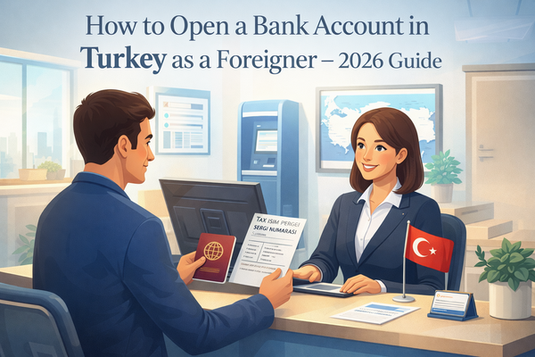 How to Open a Bank Account in Turkey as a Foreigner in 2026