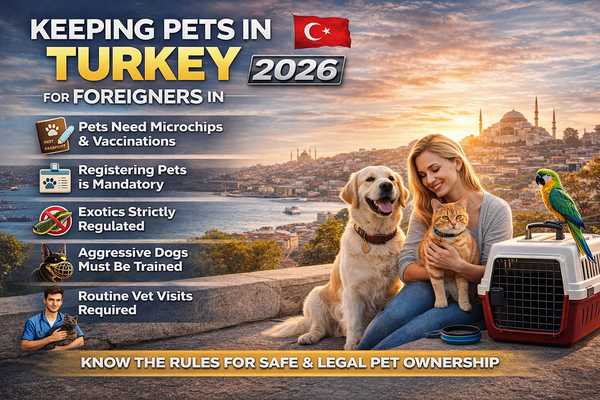 Keeping Pets in Turkey for Foreigners in 2026