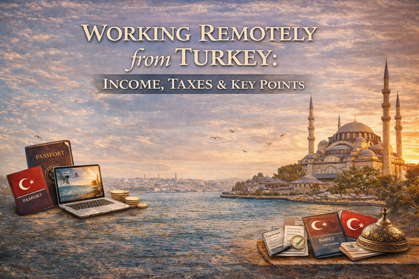Working Remotely from Turkey: Taxes, Visas & Bank Rules