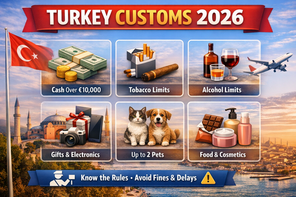 Turkey Customs 2026: Complete Guide for Travelers
