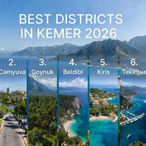 Best Districts in Kemer 2026 – Where to Live & Invest