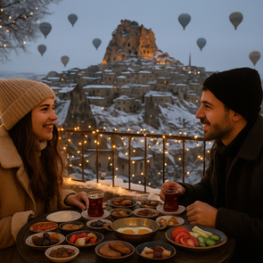 NYE in Cappadocia 2025-26 | Winter Guide, Hotels & Balloons