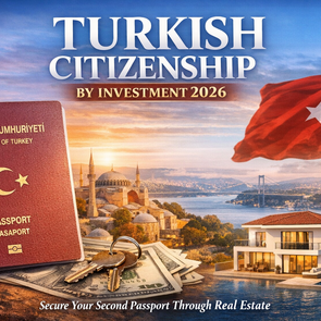 Turkish Citizenship by Investment 2026 – Fast Passport & Real Estate