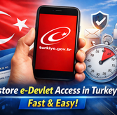 Restore e-Devlet Access in 3 Minutes – No Queues or PTT
