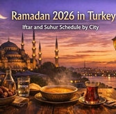 Ramadan 2026 in Turkey – Suhoor & Iftar Times Guide