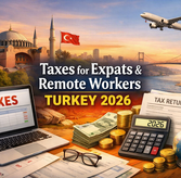 Turkey Taxes for Expats & Remote Workers – 2026 Guide