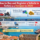 Buy & Register a Car in Turkey as a Foreigner: 2026 Complete Guide