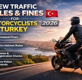 New Traffic Rules & Fines for Motorcyclists Turkey 2026