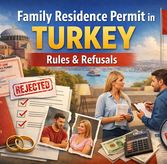 Family Residence Permit in Turkey: Rules & Reasons for Refusal