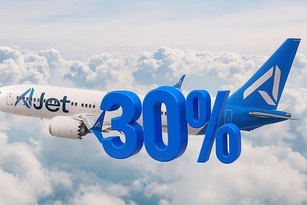 AJet 30% Off Domestic Flights Turkey | Nov 2025 Sale