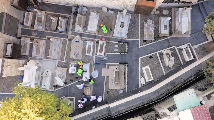 Türkiye Restores Ottoman Cemetery in Damascus | TIKA Project