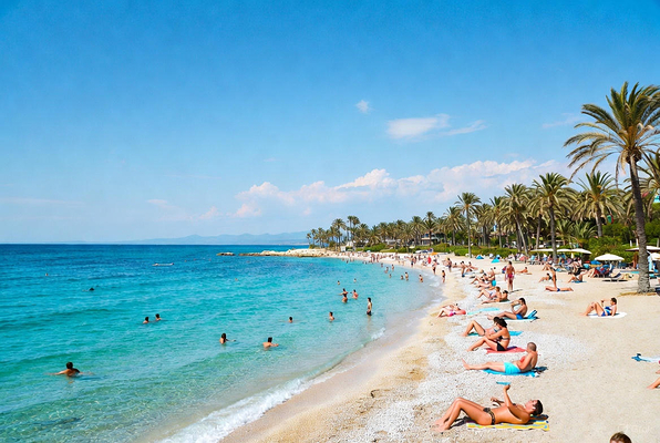 Antalya Summer Weather in December: Tourists Swim at 24°C