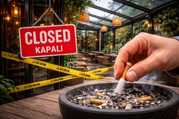 Turkey Begins Inspections for Smoking in Semi-Open Restaurant Areas