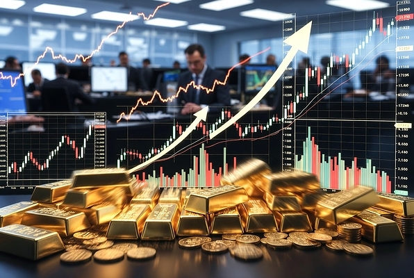 Flight to Gold: Prices Rise for the Fourth Day