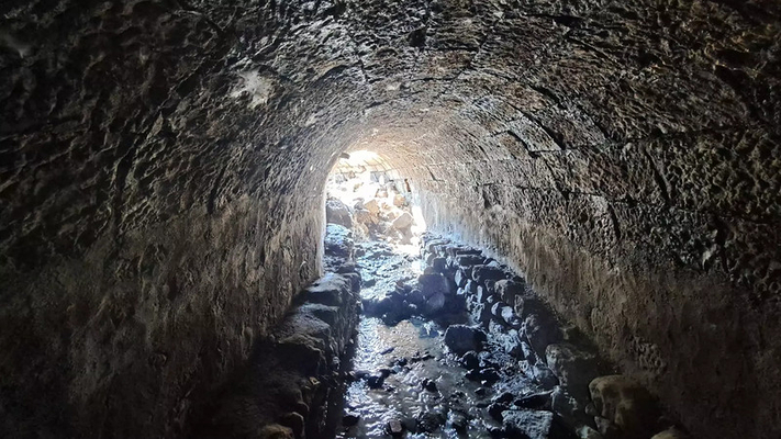 Ancient Roman Water Channel Unearthed in Trabzon