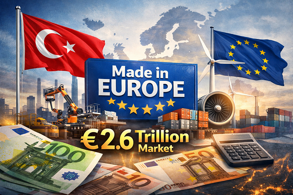Turkish Companies to Access €2.6 Trillion EU Public Procurement Market