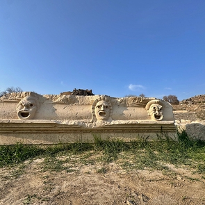 Roman Theatrical Masks Discovered in Ancient Turkish City