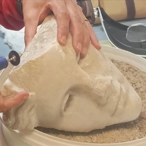 Hellenistic Goddess Head Discovered in Turkey's Metropolis