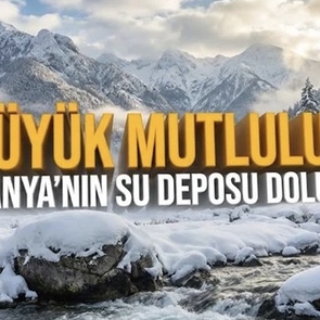 Heavy Snow Replenishes Alanya's Water After 3-Year Drought