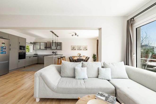 Furnished 3+1 Apartment in Bodrum – Gated Complex with Pool