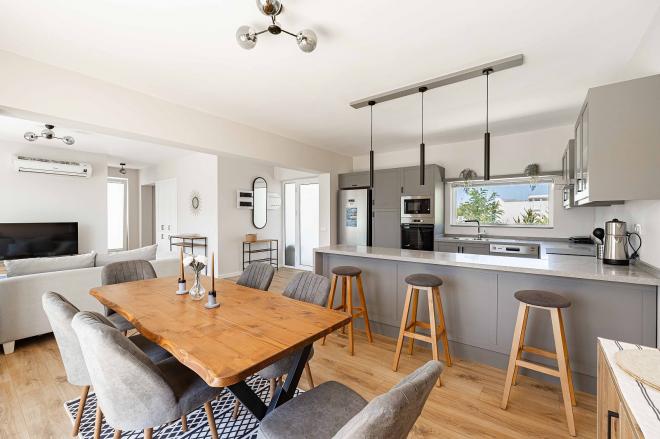 Furnished 3+1 Apartment in Bodrum – Gated Complex with Pool