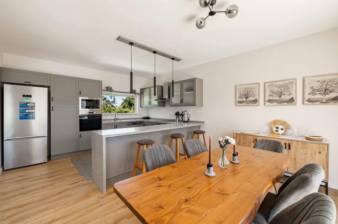 Furnished 3+1 Apartment in Bodrum – Gated Complex with Pool