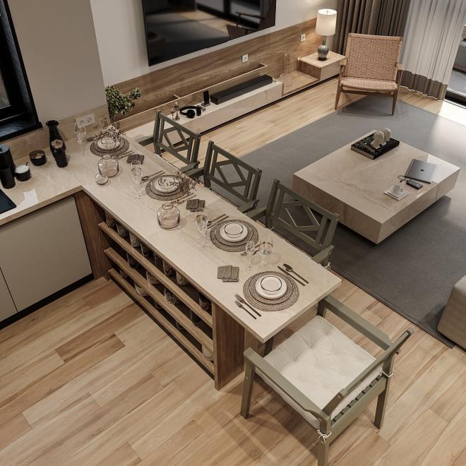 Sea-View 4+1 Villa in Bodrum – New Development, 250 m from the Sea