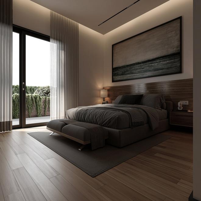 Sea-View 4+1 Villa in Bodrum – New Development, 250 m from the Sea