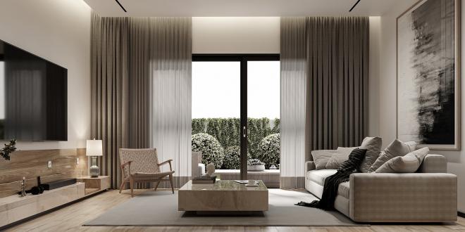 Sea-View 4+1 Villa in Bodrum – New Development, 250 m from the Sea