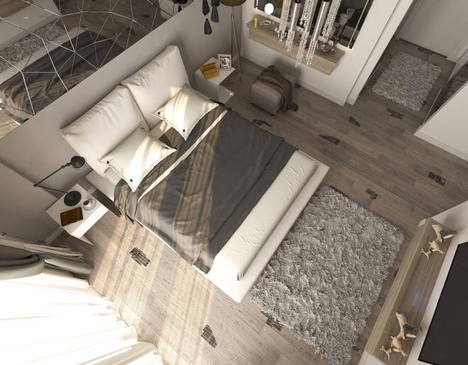 Apartment 2+1 with sea view in Bodrum