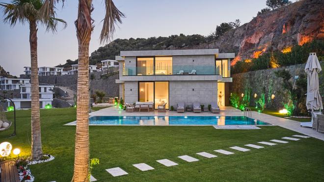 5+1 Villa with sea view in Bodrum