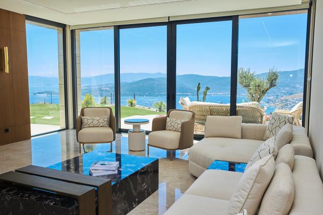 5+1 Villa with sea view in Bodrum