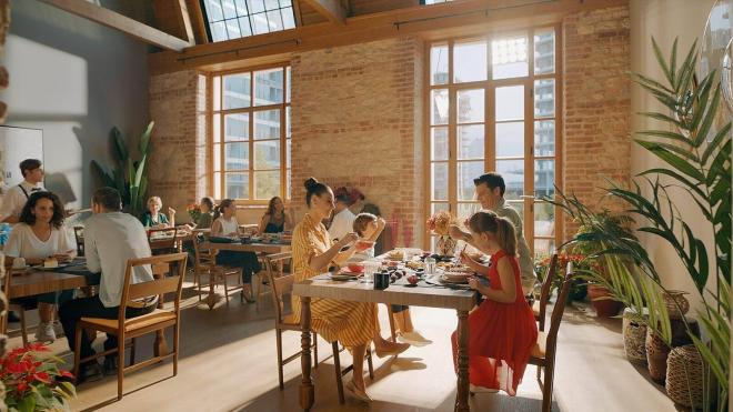 2+1 apartment with sea view in Istanbul