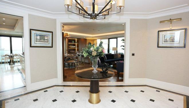 3+1 apartment with sea view in Istanbul