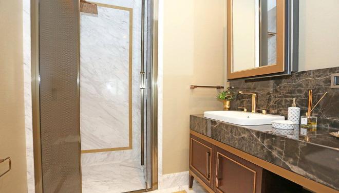 3+1 apartment with sea view in Istanbul