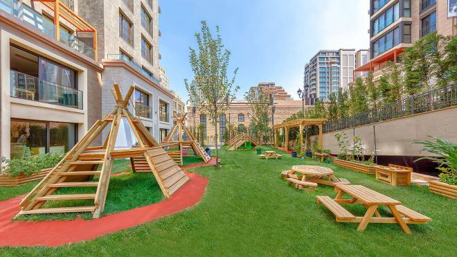 3+1 apartment with sea view in Istanbul