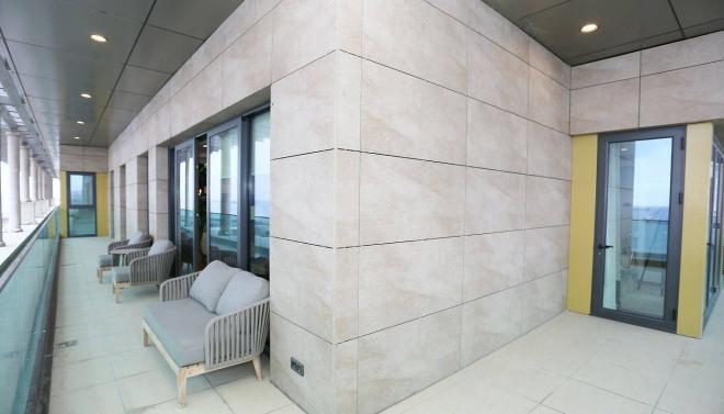 5+1 apartment with sea view in Istanbul