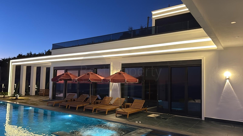 Private villa according to a design project