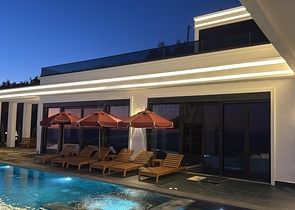 Private villa according to a design project