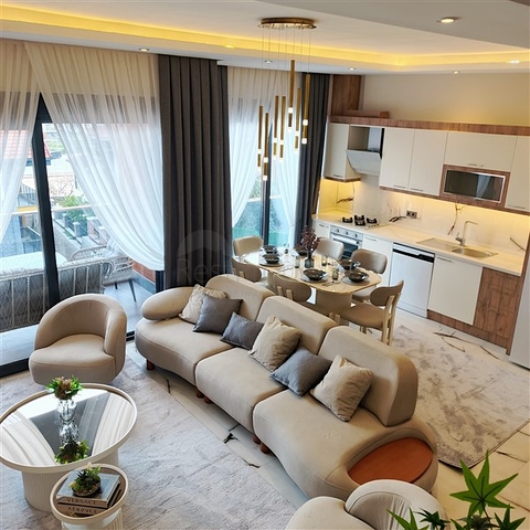 Sea View -Installment payments -New Project in Alanya Center 